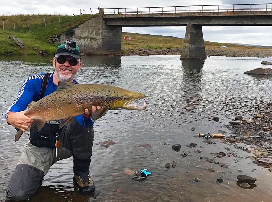 Tveir vænir í Miðjarðará. MYND: STEBBI LÍSU