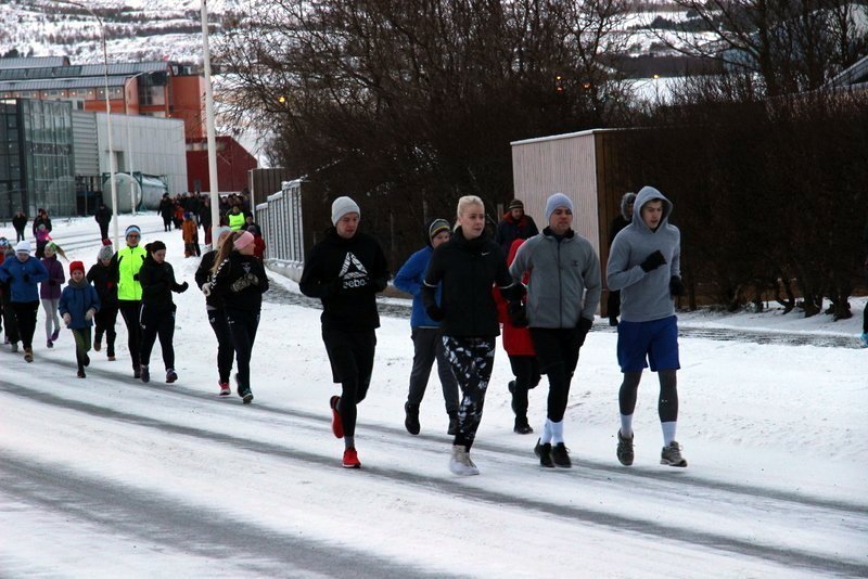 Frá hlaupinu 2017. Mynd:PF