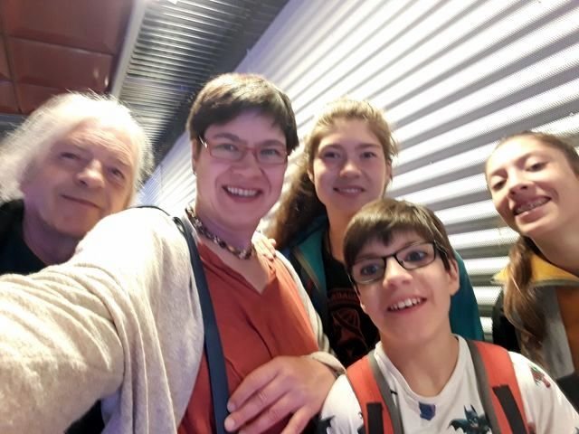 Henrike Wappler og fjölskylda. Aðsendar myndir.