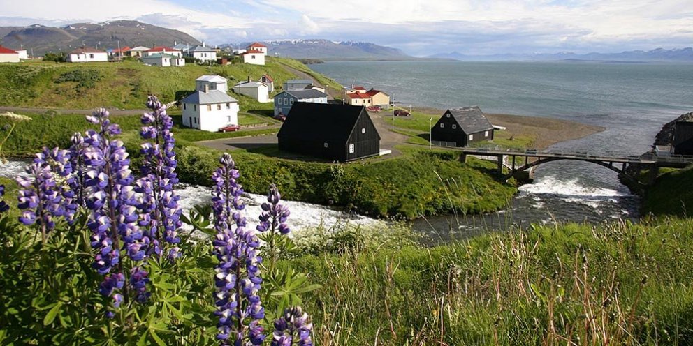 Frá Hofsósi. MYND: ÓAB