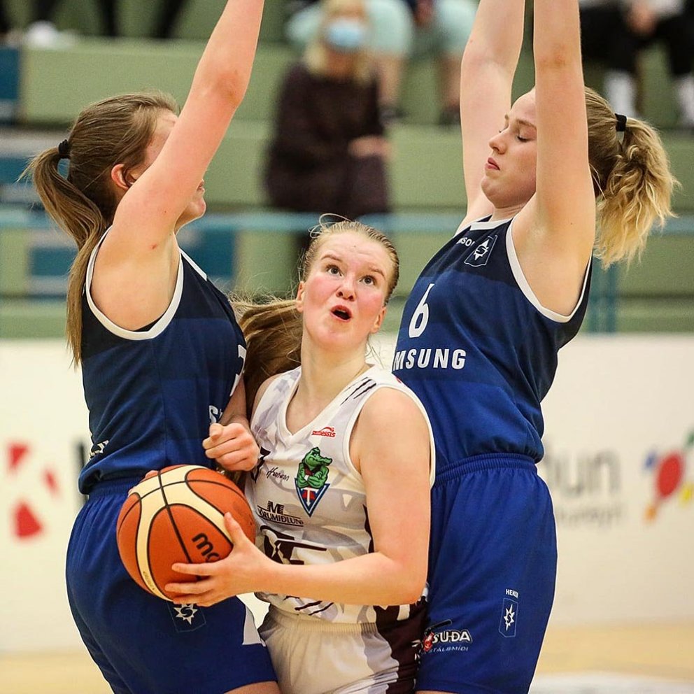 Það er enginn að fara að stoppa Marínu Lind. MYND: HJALTI ÁRNA