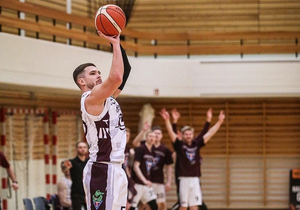 Nick Tomsick var öflugastur í tapleik Tindastóls í gær. MYND: HJALTI ÁRNA