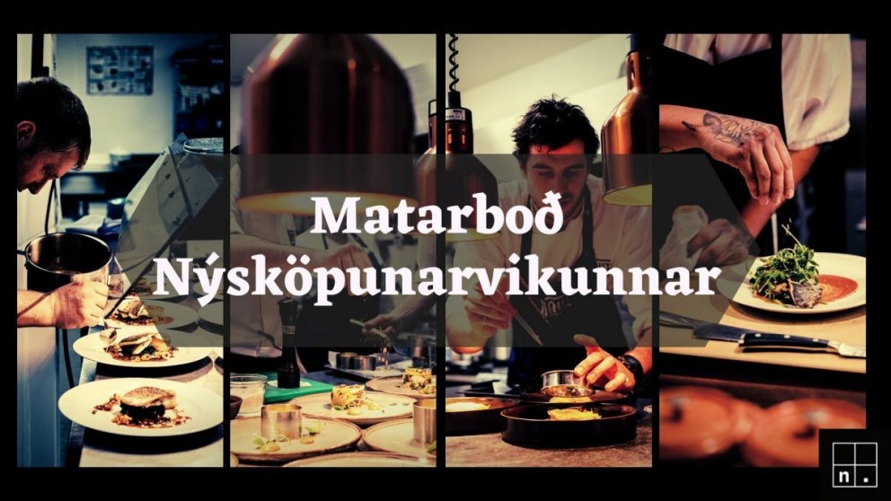 Matarboð Nýsköpunarvikunnar. Mynd: SSNV