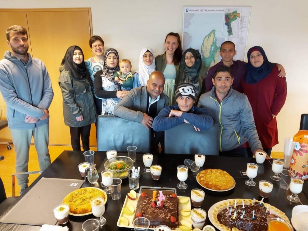 Frá hófinu um daginnn. Mynd: Húnaþing vestra