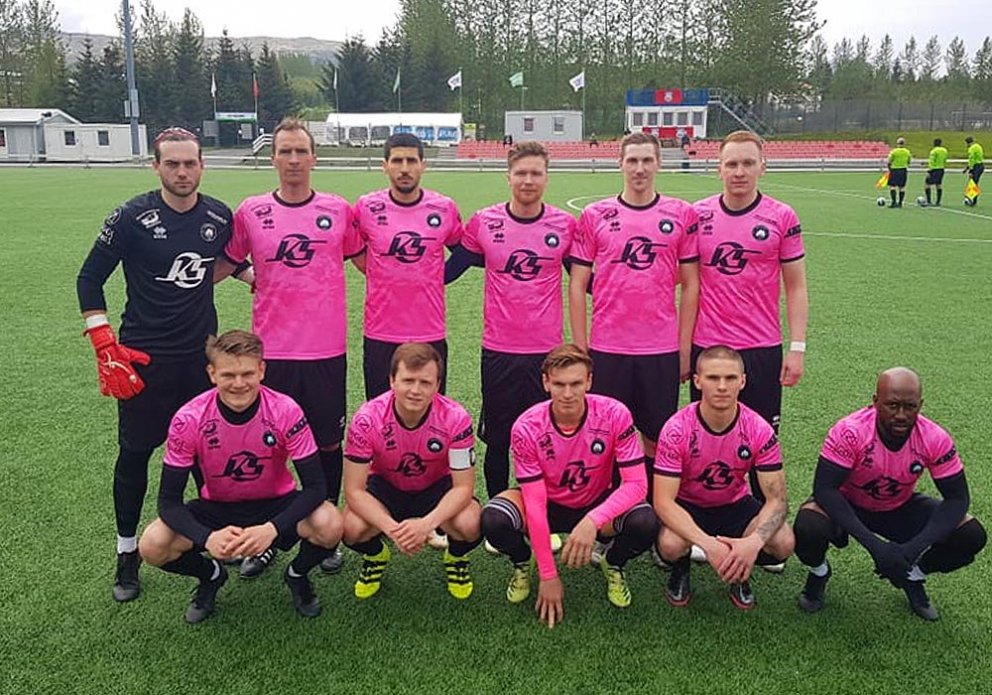 Lið Kormáks/Hvatar. MYND AF AÐDÁENDASÍÐU KORMÁKS