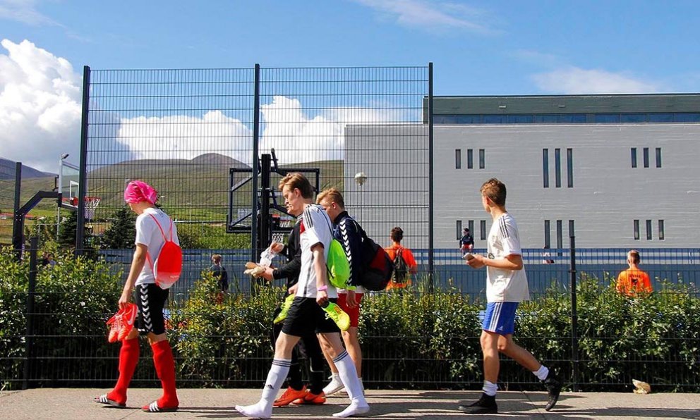 Frá Unglingalandsmóti á Sauðárkróki 2014. MYND: ÓAB