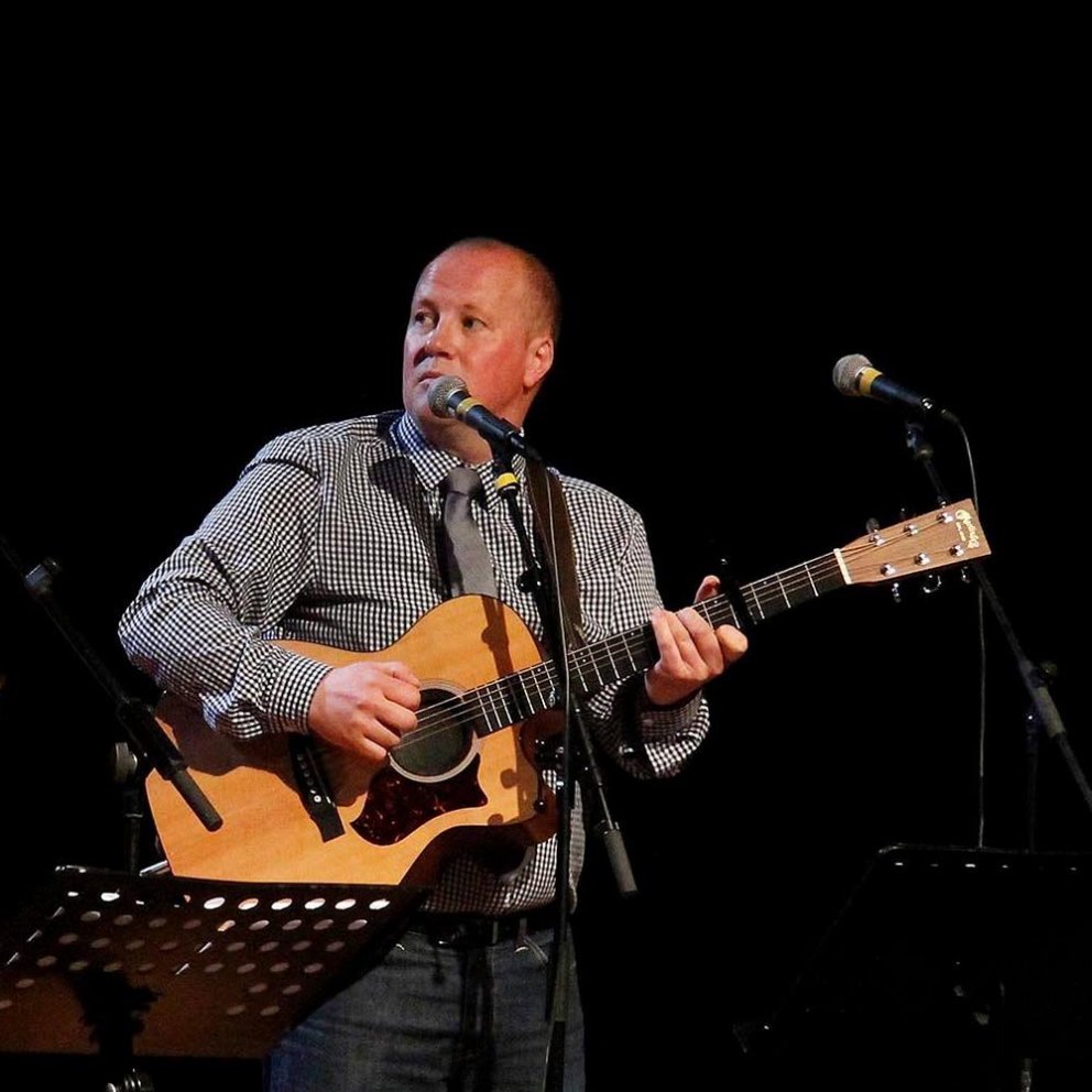 Gunni á góðum degi. MYND: ÓAB