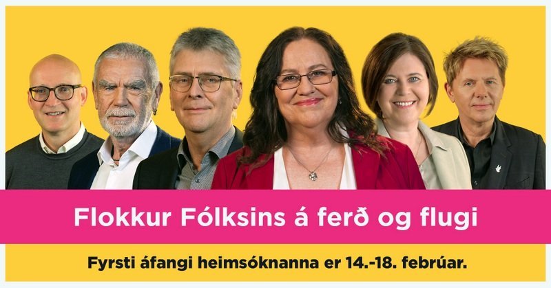 Hittumst í þinni heimabyggð! Flokkur fólksins á Kaffi Krók nk. föstudag