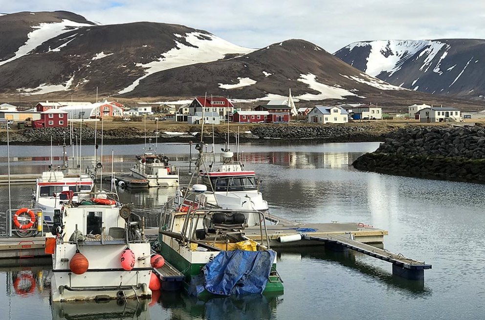 Frá Skagaströnd. MYND: ÓAB