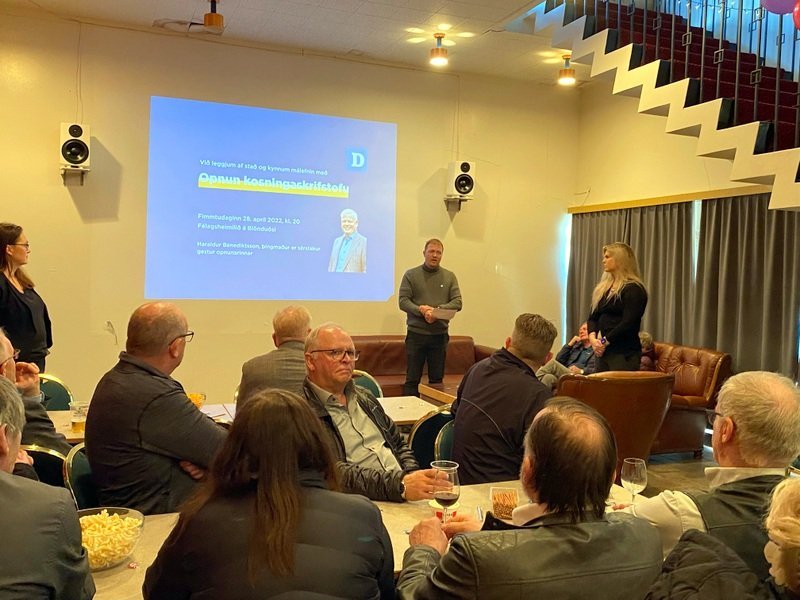 Opnun kosningaskrifstofu Sjálfstæðismanna og óháðra