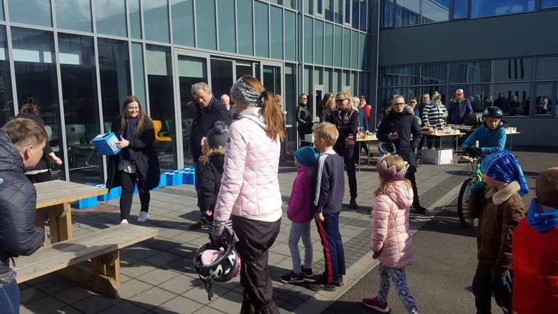 Frá afhendingu 2018. Aðsend mynd.