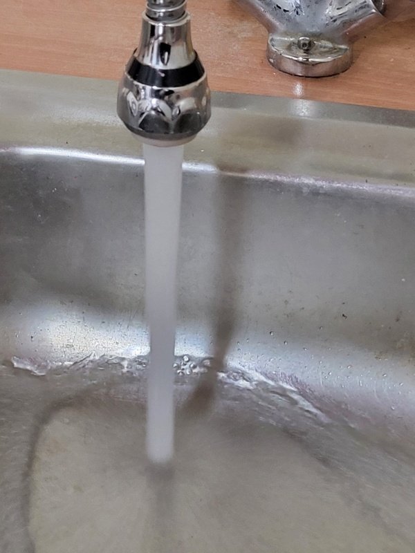 Kaldavatnið á Hofsósi komið í lag