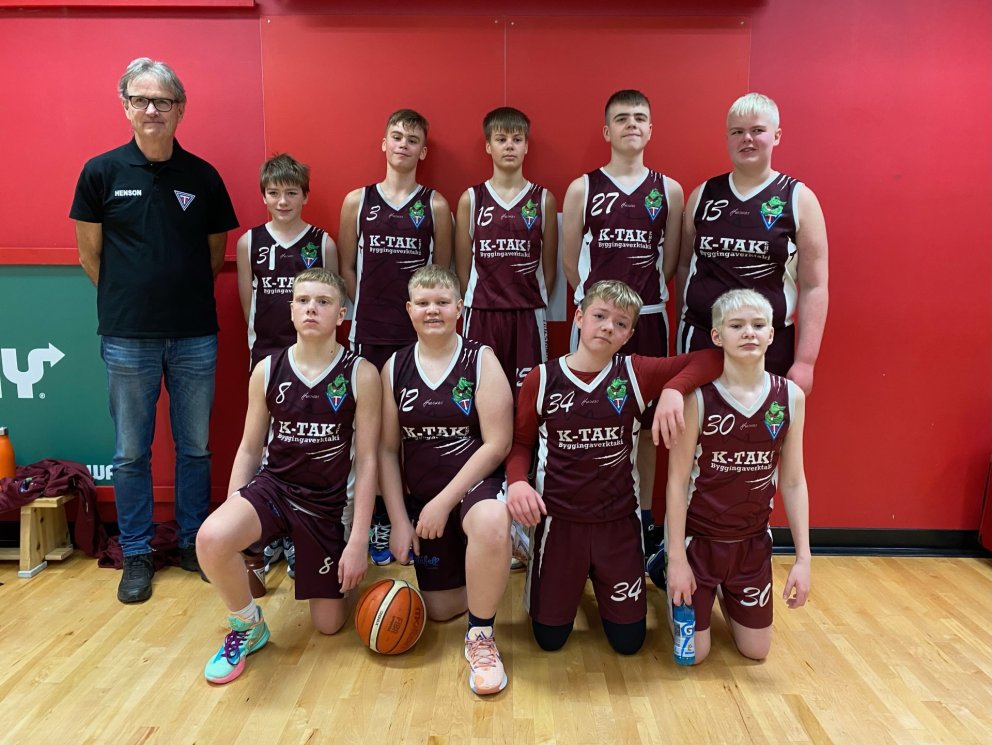 8.fl. drengja - flottur hópur hér á ferðinni. Ljósm. Sylvía Dögg Gunnarsdóttir