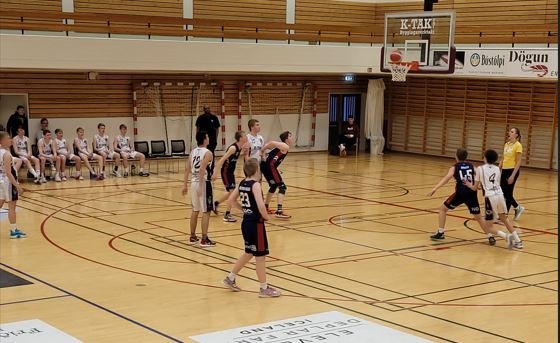 11. flokkur karla á móti Vestra í Síkinu um helgina. Mynd og texti : Hjalti Vignir Sævaldsson.