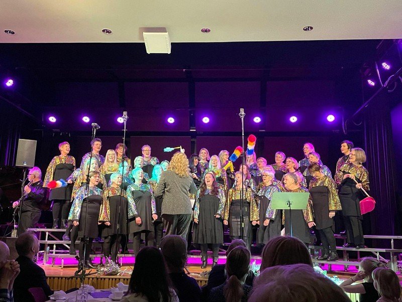 Frá konudagstónleikum Sóldísar fyrr í vetur. Mynd: Eyvör Pálsdóttir.