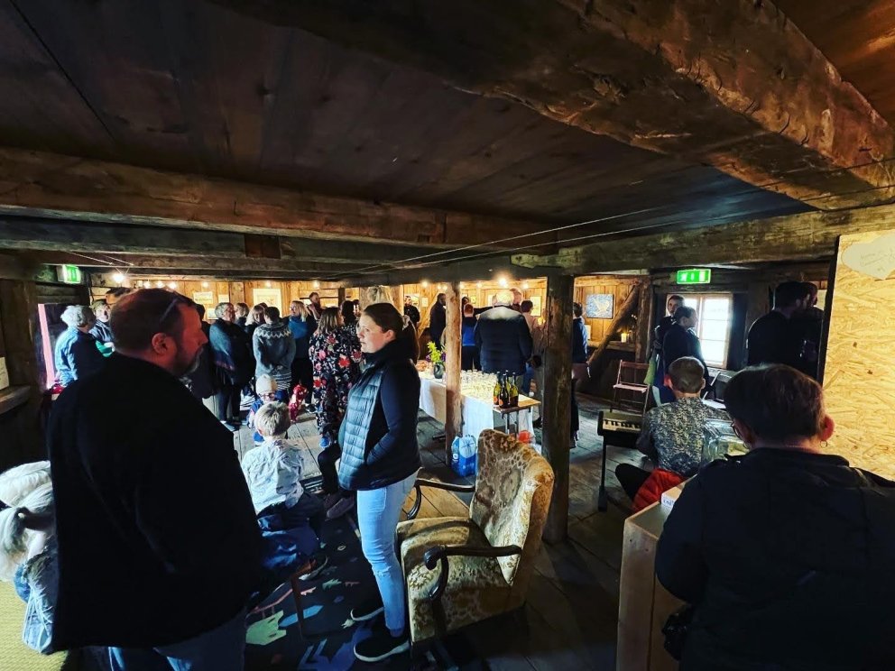 Frá opnunarhátíðinni. MYND AÐSEND