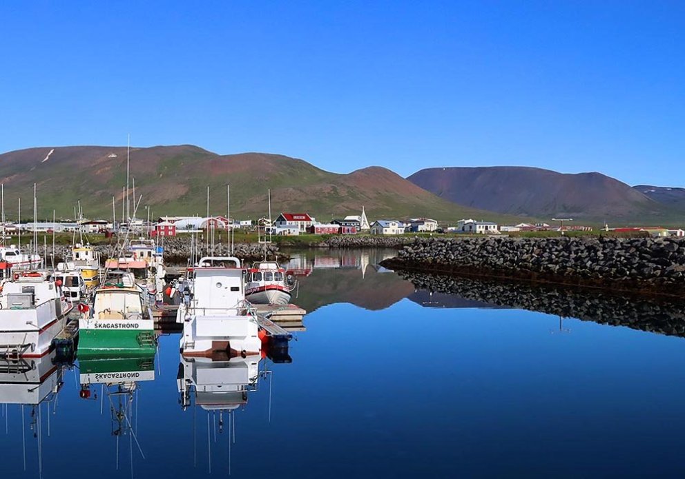 Frá Skagaströnd. MYND: ÓAB