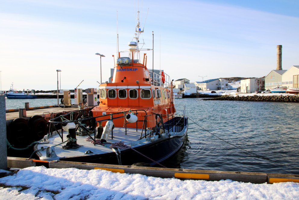 Björgunarskipið Húnabjörg. MYND TEKIN AF FACEBOOK-SÍÐU SKAGASTRANDARHAFNAR
