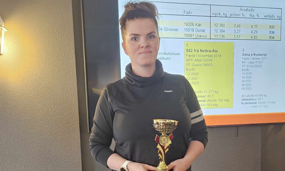 Guðrún Þórdís Halldórsdóttir nýkjörinn formaður FKS. MYND GUÐRÚN KRISTÍN