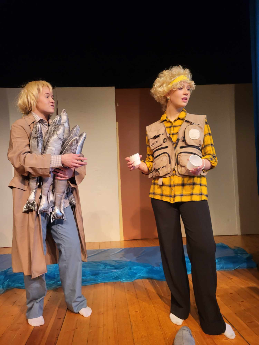 Af æfingu. MYND AÐSEND