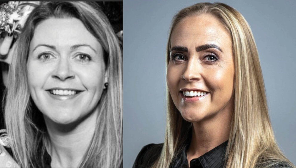 Hólmfríður Sigþórsdóttir og Álfhildur Leifsdóttir. MYND AÐSEND