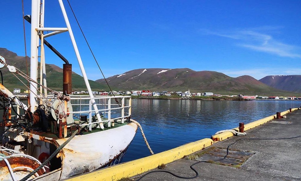 Skagaströnd sumarið 2022. MYND: ÓAB