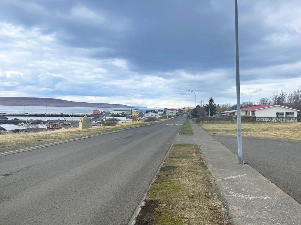 Frá Hvammstanga. MYND: HUNATHING.IS