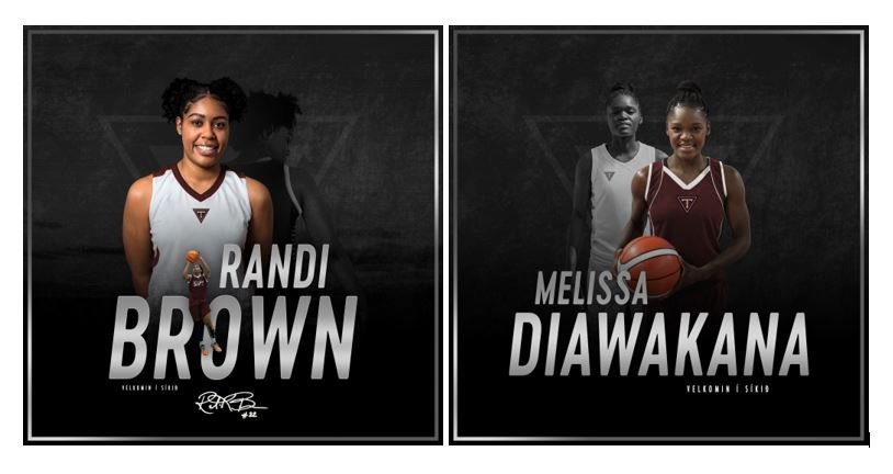 Nýju leikmennirnir í M.fl. kvk. Myndir: Davíð Már.