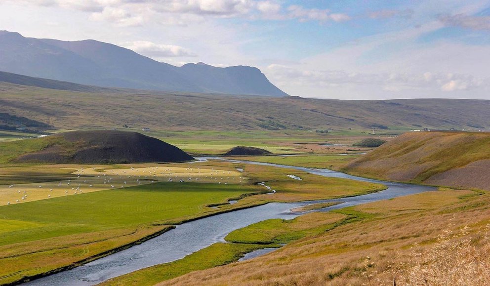 Vatnsdalurinn fagri. MYND: ÓAB