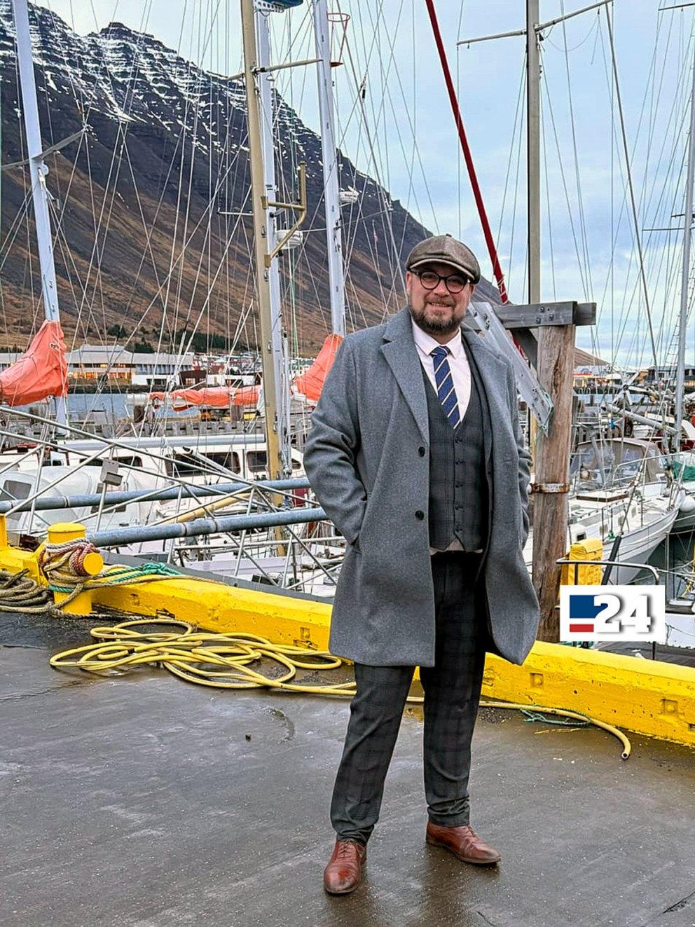 Eldar Smári Kristinsson, oddviti Lýðræðisflokksins. AÐSEND MYND