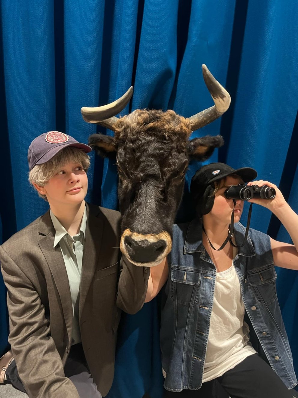 Myndin er tekin á æfingu.