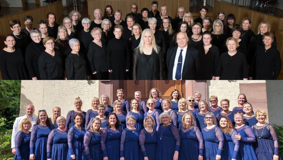 Sóldísir og Freyjukórinn. MYNDIR AÐSENDAR