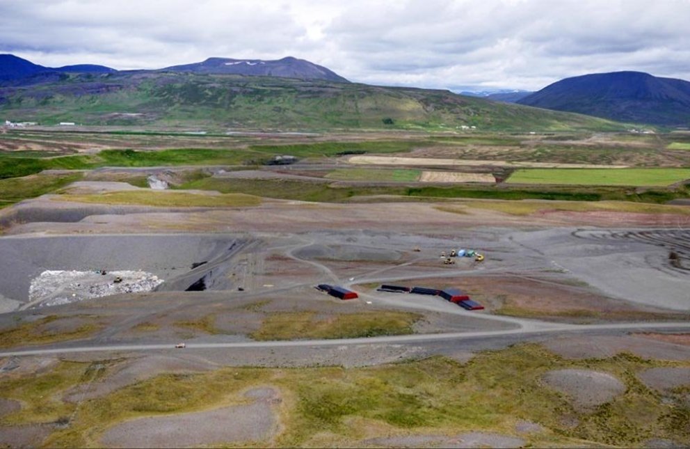 Urðunarsvæðið í Stekkjarvík. MYND AF HEIMASÍÐU