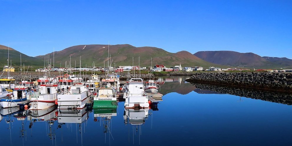 Frá Skagaströnd. MYND: ÓAB