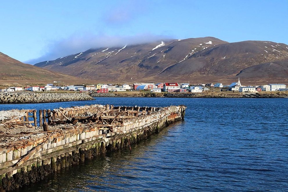 Frá Skagaströnd. Myndin var tekin síðasta haust. MYND: ÓAB