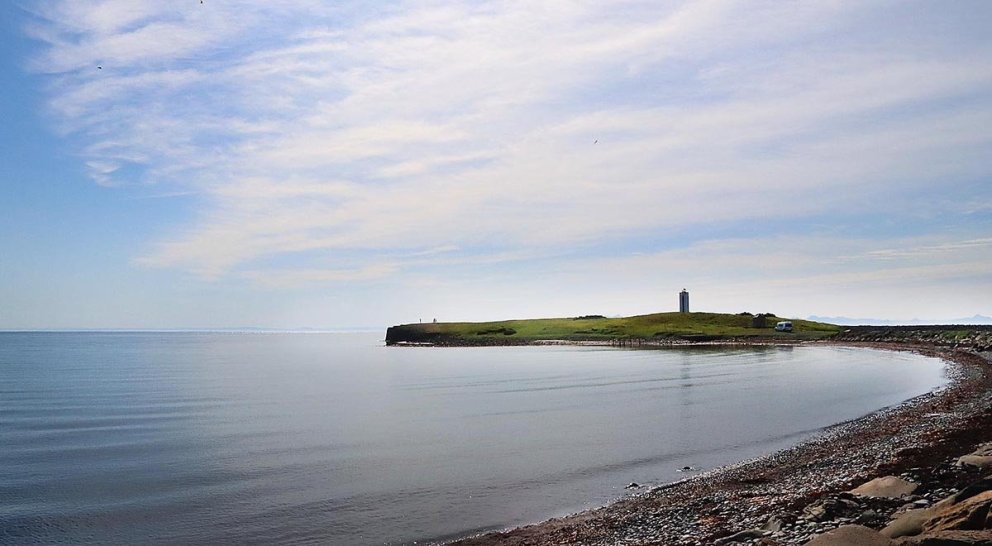 Kálfshamarsvík á Skagaf. MYND: ÓAB