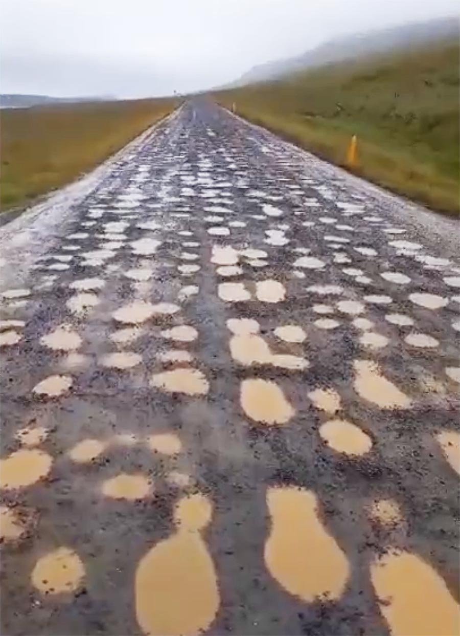 Vatnsnesvegur er sjaldnast upp á marga fiska. MYND AF NETINU