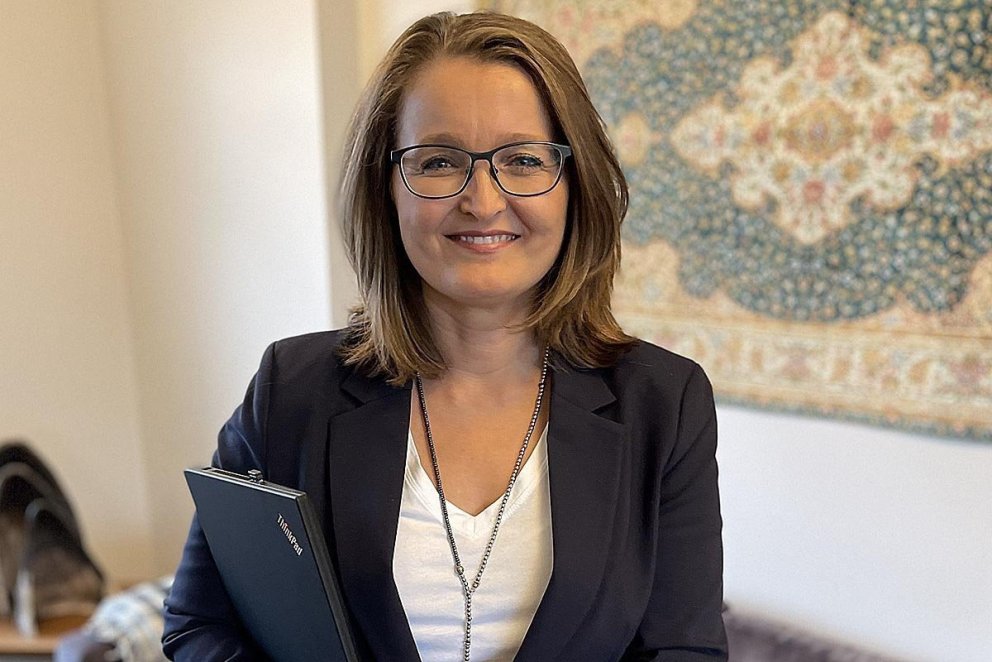 Unnur Valborg Hilmarsdóttir sveitarstjóri í Húnaþingi vestra. MYND AF HUNATHING.IS