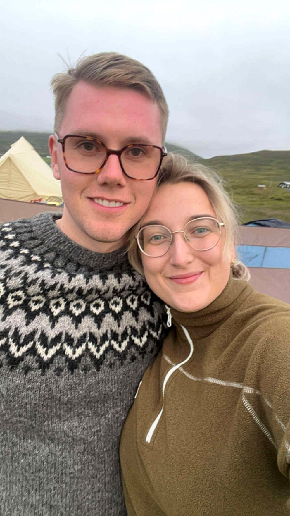 Bjarni Páll og Matthildur. AÐSEND MYND