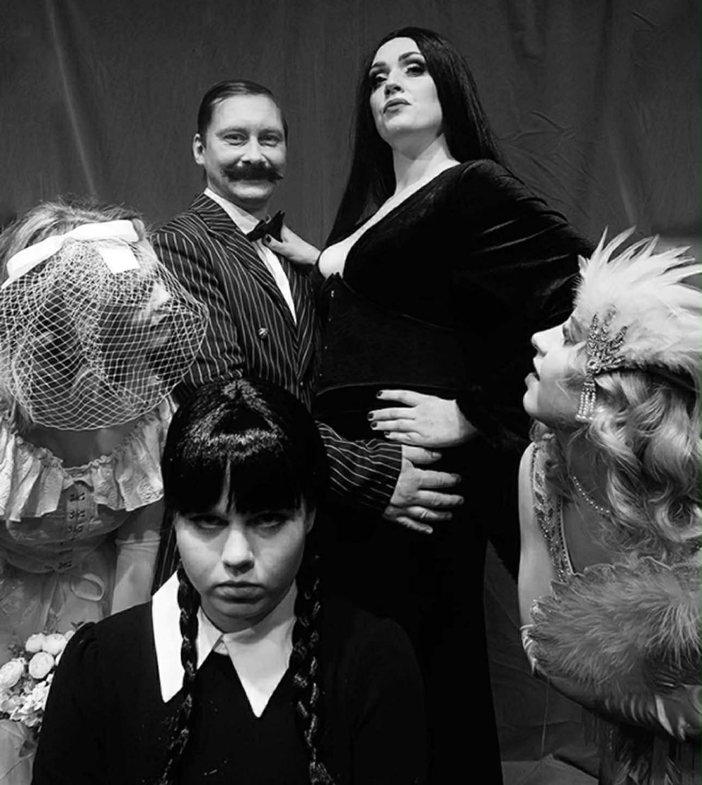 Addams fjölskyldan. MYND ALDÍS OLGA JÓHANNESDÓTTIR