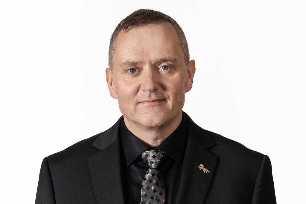 Högni Elfar Gylfason oddvita Miðflokksins í Skagafirði.