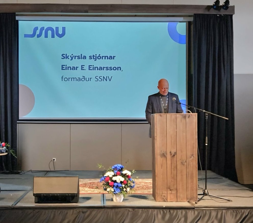 Einar Einarsson formaður SSNV. Mynd: ssnv.is