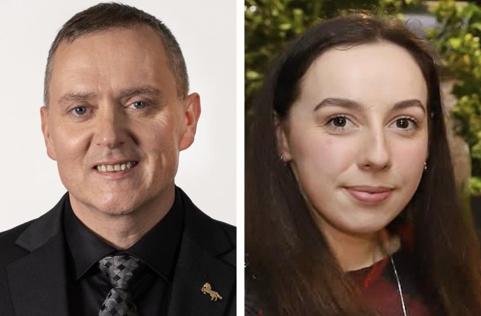 Högni Elfar og Jódís Helga.