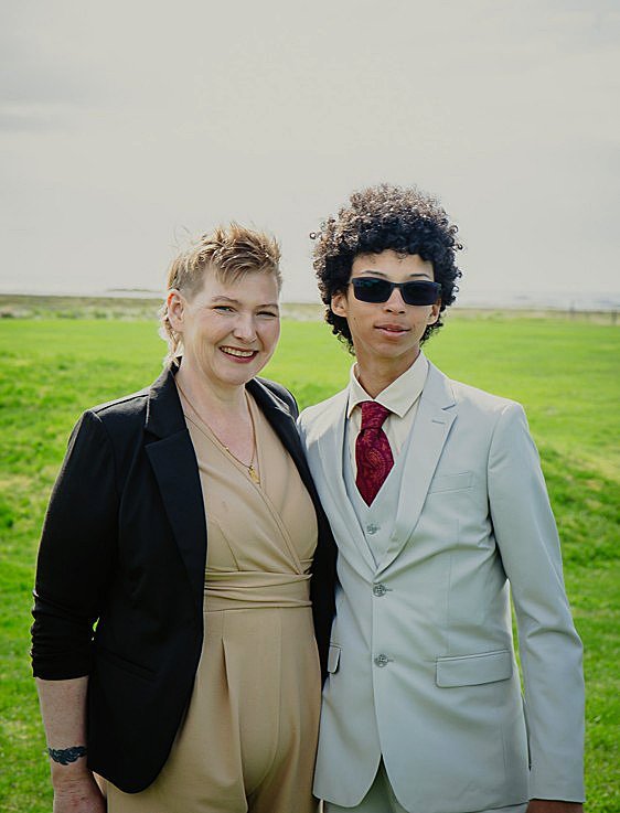 Elfa Björk og Sigri. MYND AÐSEND