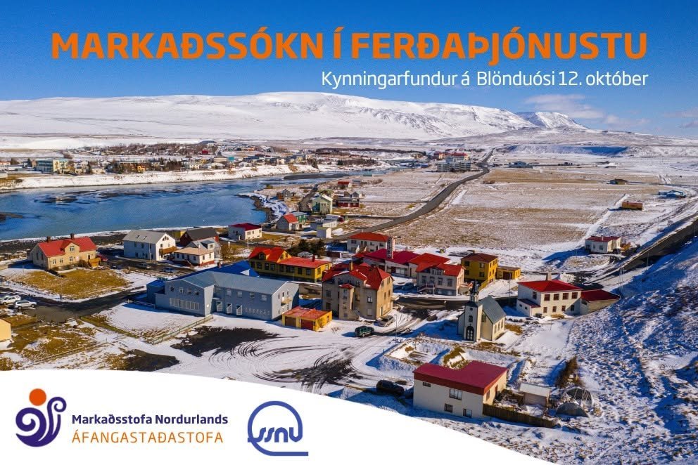Séð yfir Blönduós. Mynd: Aðsend.