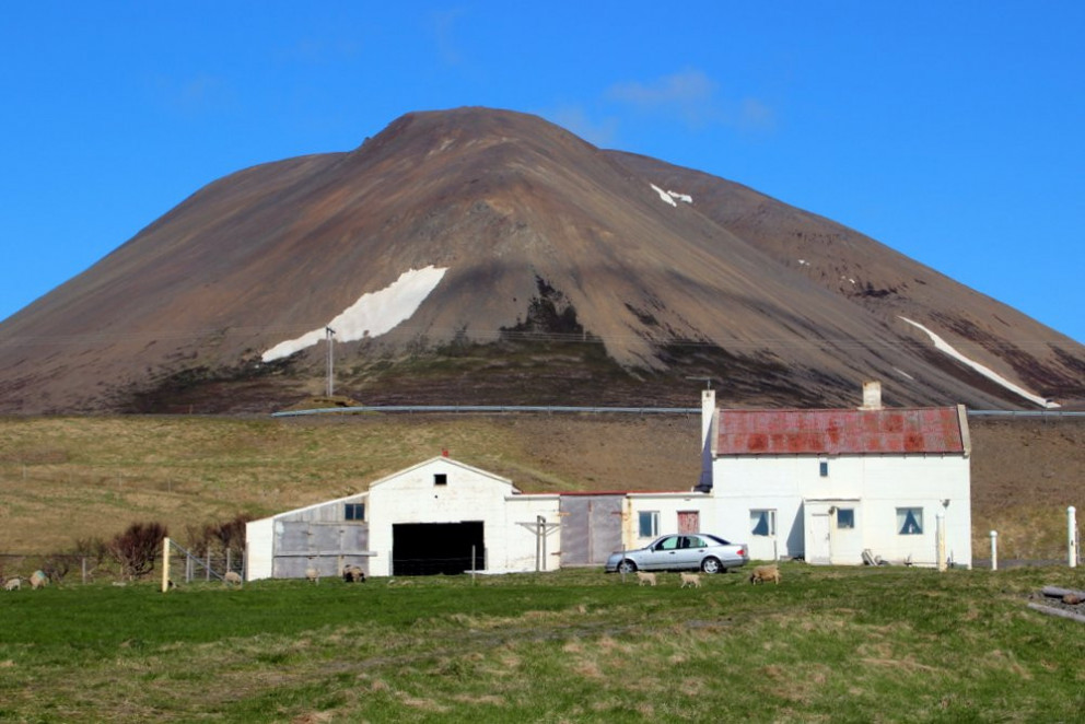 Hafursstaðir í Skagabyggð. Mynd: KSE