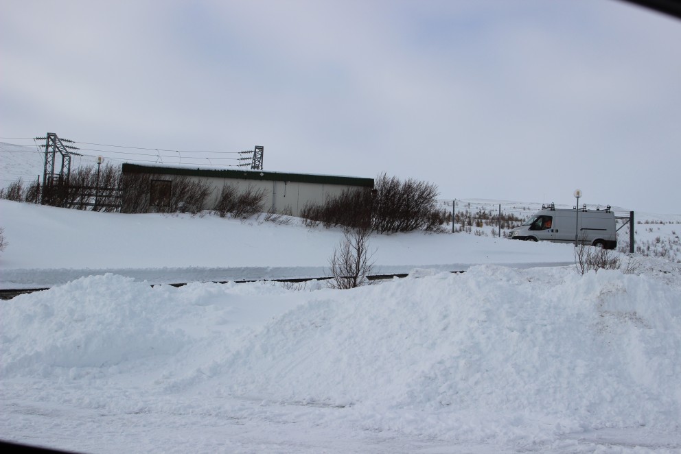 Búast má við rafmagnstruflunum í nótt vegna prófana á spenni í aðveitustöð á Sauðárkróki. Mynd: KSE