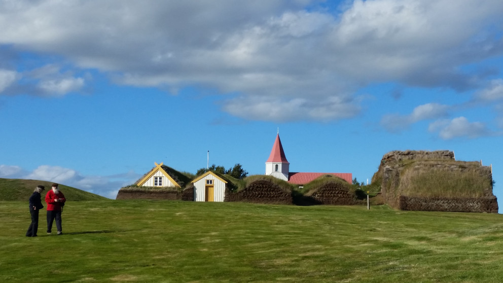 Haustblíða í Glaumbæ. Mynd: KSE