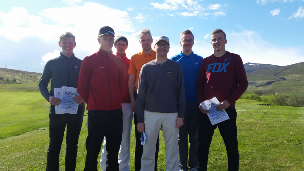 Flottir kappar í mótslok. Mynd: Gss.is.