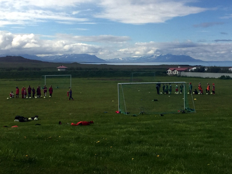 Áhugasamir iðkendur. Mynd: LAM